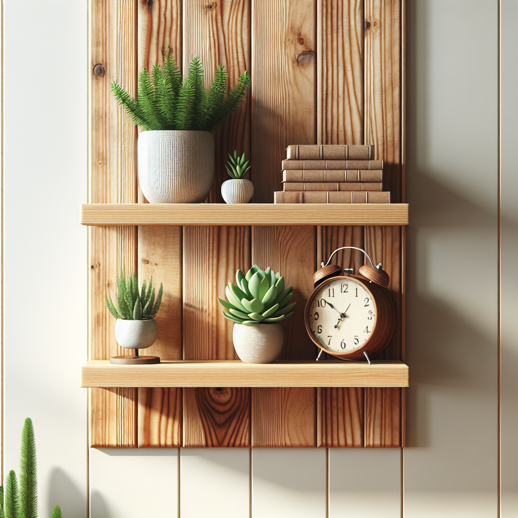 Sådan vælger du den perfekte svævehylde i træ til dit hjem